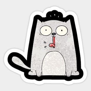 Funny cat Sticker